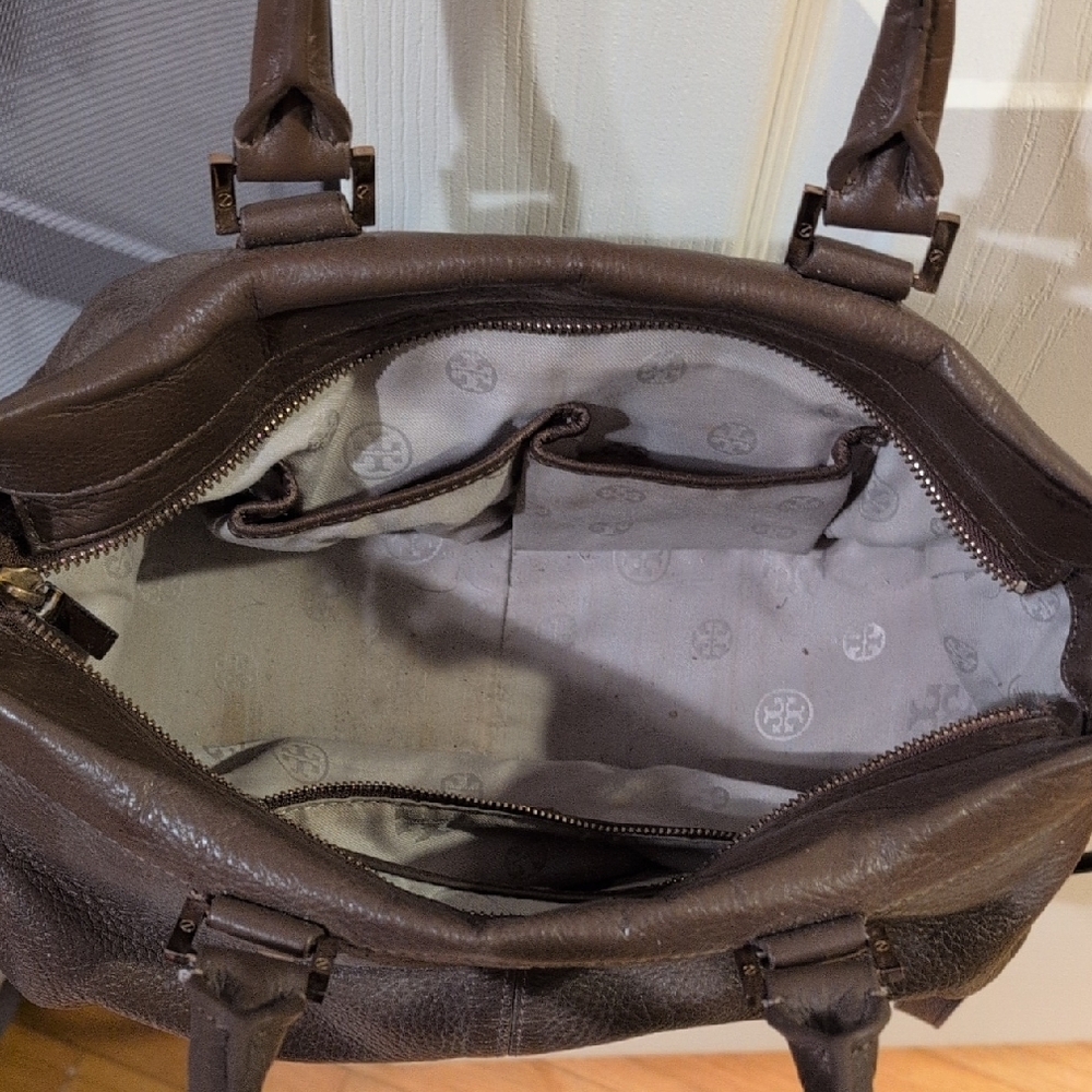 Tory Burch Brown Leather Handbag - Picture 3 of 4
